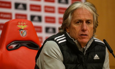 Jorge Jesus, técnico do Benfica. 