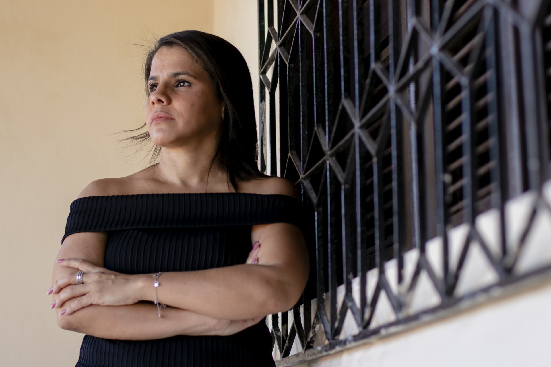 Milena Cerqueira, assistente social, do projeto Justiceiras que presta assistência às mulheres vítimas da violência doméstica durante a pandemia 
