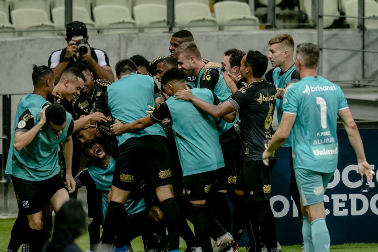 Cear&aacute; defende invencibilidade como mandante, contra a equipe ga&uacute;cha. (Foto: Aurelio Alves/O POVO).