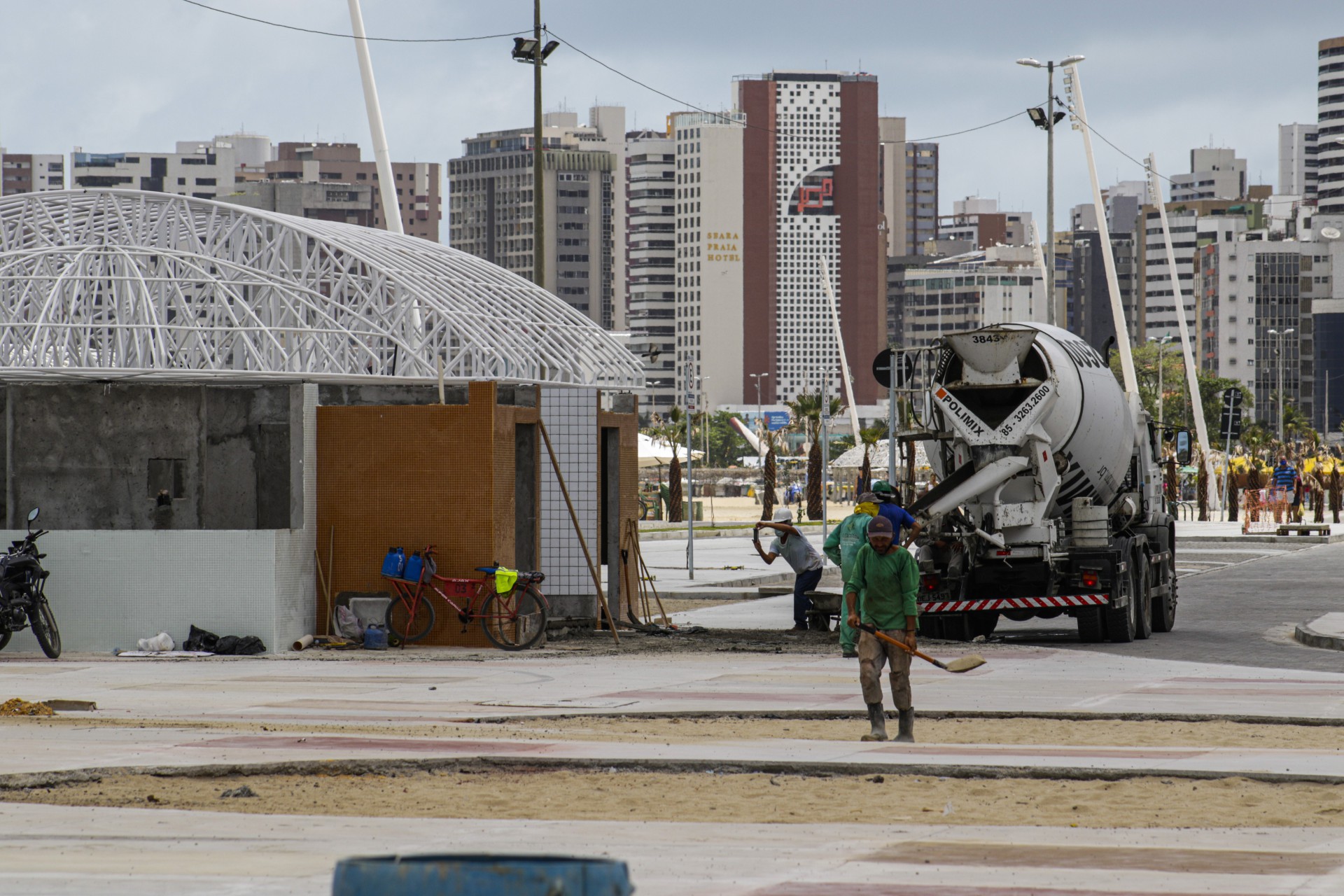 CONCLUSÃO das obras de revitalização da Beira-Mar estão no orçamento de 2021 da Prefeitura de Fortaleza. (Foto: Thais Mesquita/OPOVO) (Foto: Thais Mesquita)