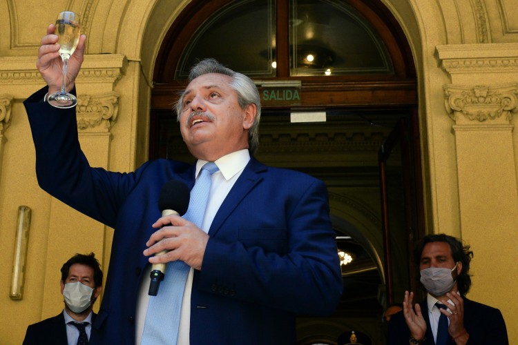 Alberto Fernández, presidente da Argentina