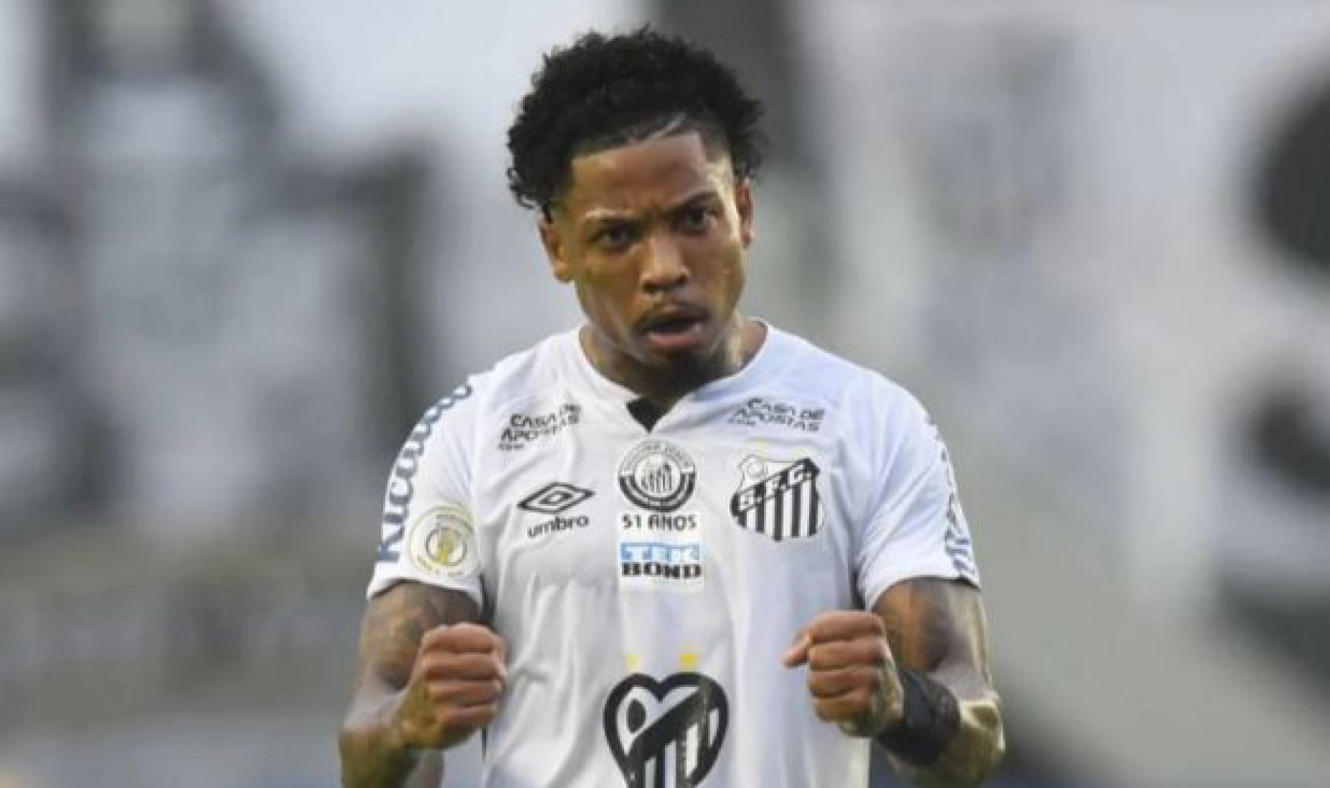 Marinho vice campeão da Libertadores com o Santos em 2020