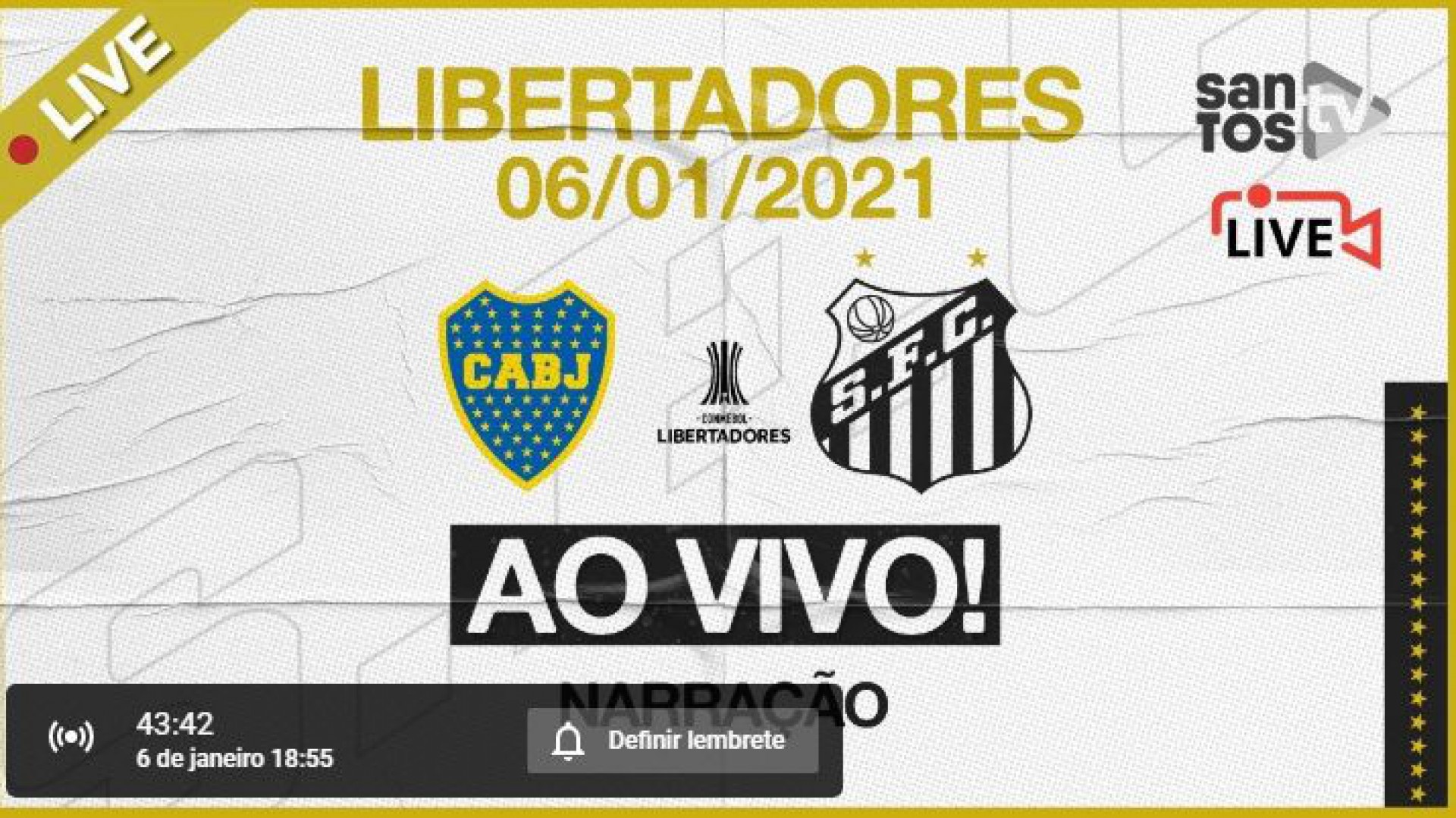 Transmissao Ao Vivo De Boca Juniors X Santos Pela Libertadores Futebol Esportes O Povo