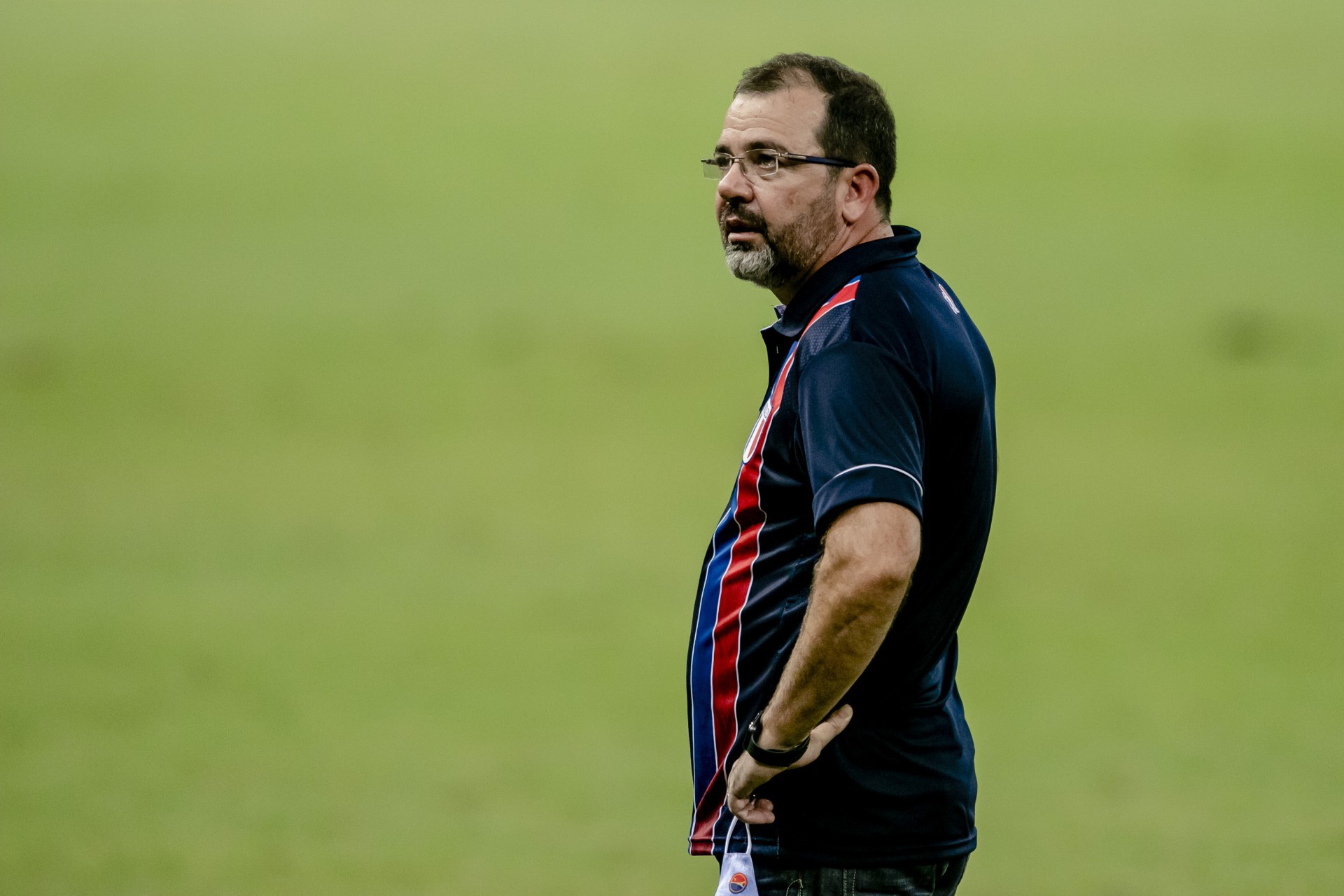 ￼ ENDERSON Moreira terá a missão de não deixar o Fortaleza entrar na zona de rebaixamento.  (Foto: Aurelio Alves)