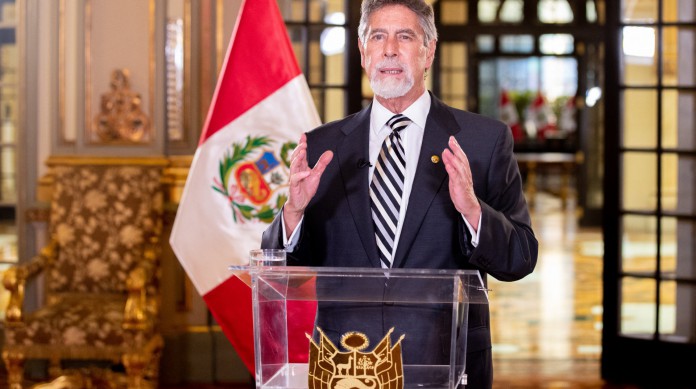 Atual presidente do Peru, Francisco Sagasti, quarto presidente do país desde 2018