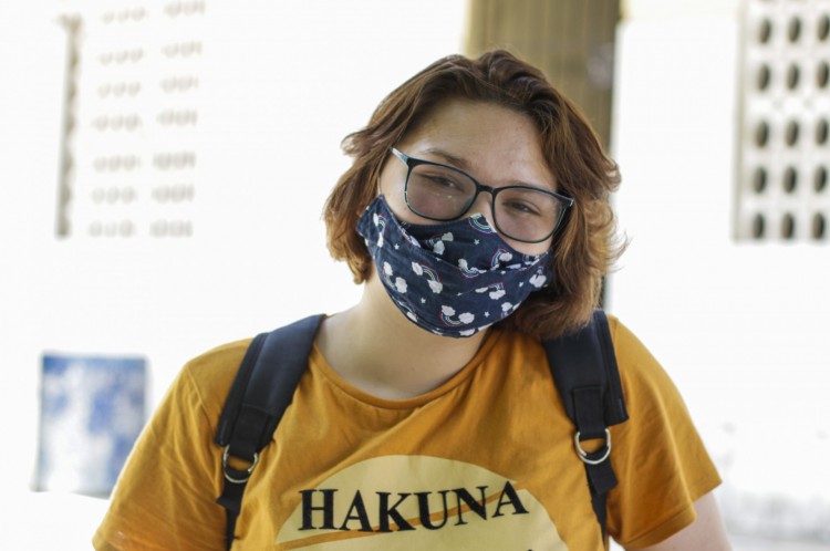 Neuza Tereza, 17, defende adiamento do Enem, mas teme que a edição do Exame em 2021 seja prejudicada