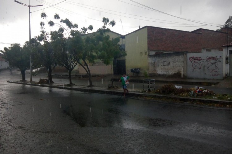 Registro de chuva em Caucaia