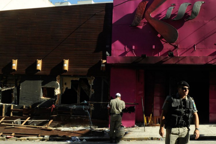 O inc&ecirc;ndio aconteceu em Santa Maria, no Rio Grande do Sul, em 2013