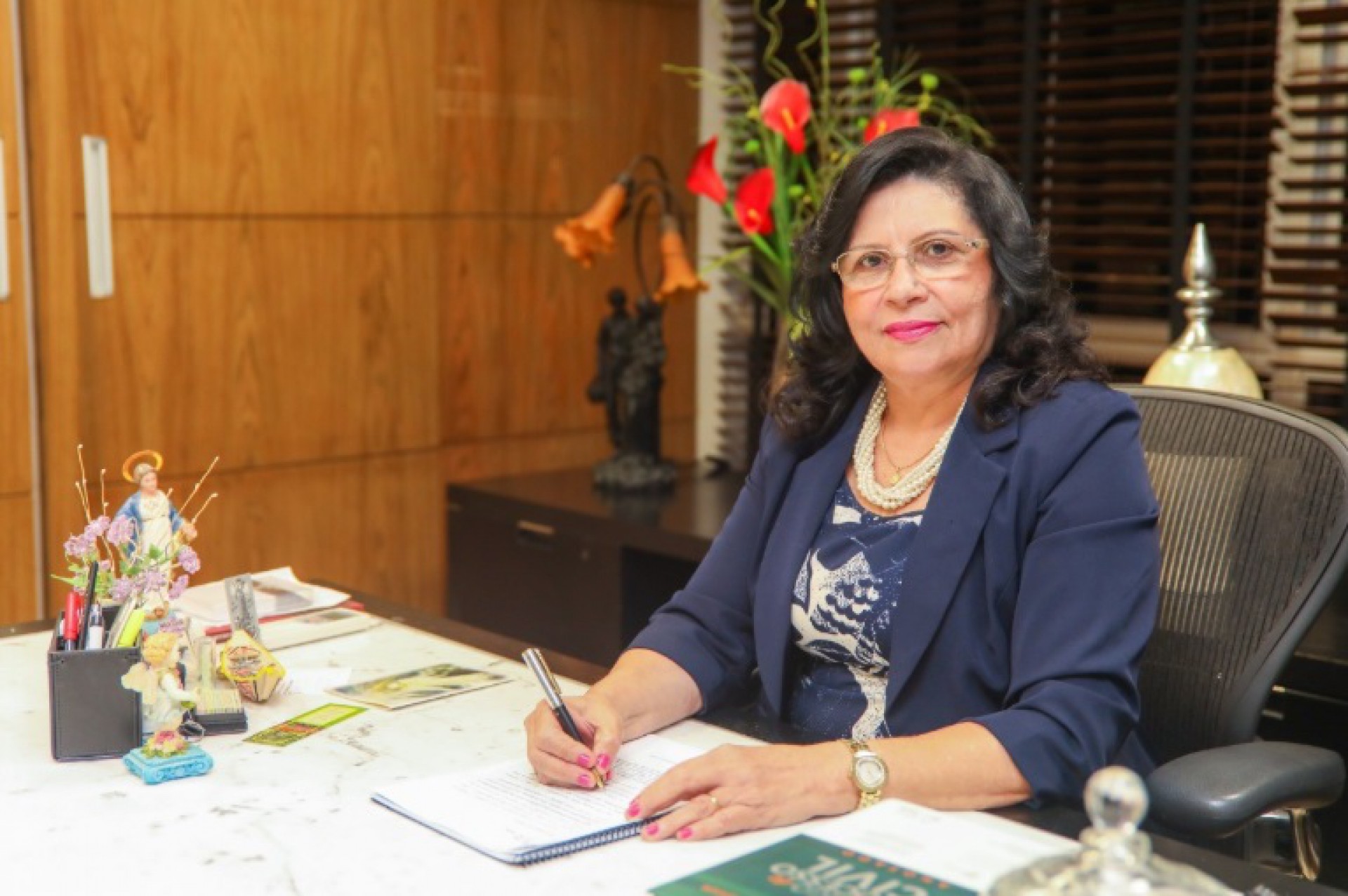 Desembargadora Naílde Pinheiro é presidente do Tribunal de Justiça do Ceará (Foto: DIVULGAÇÃO)