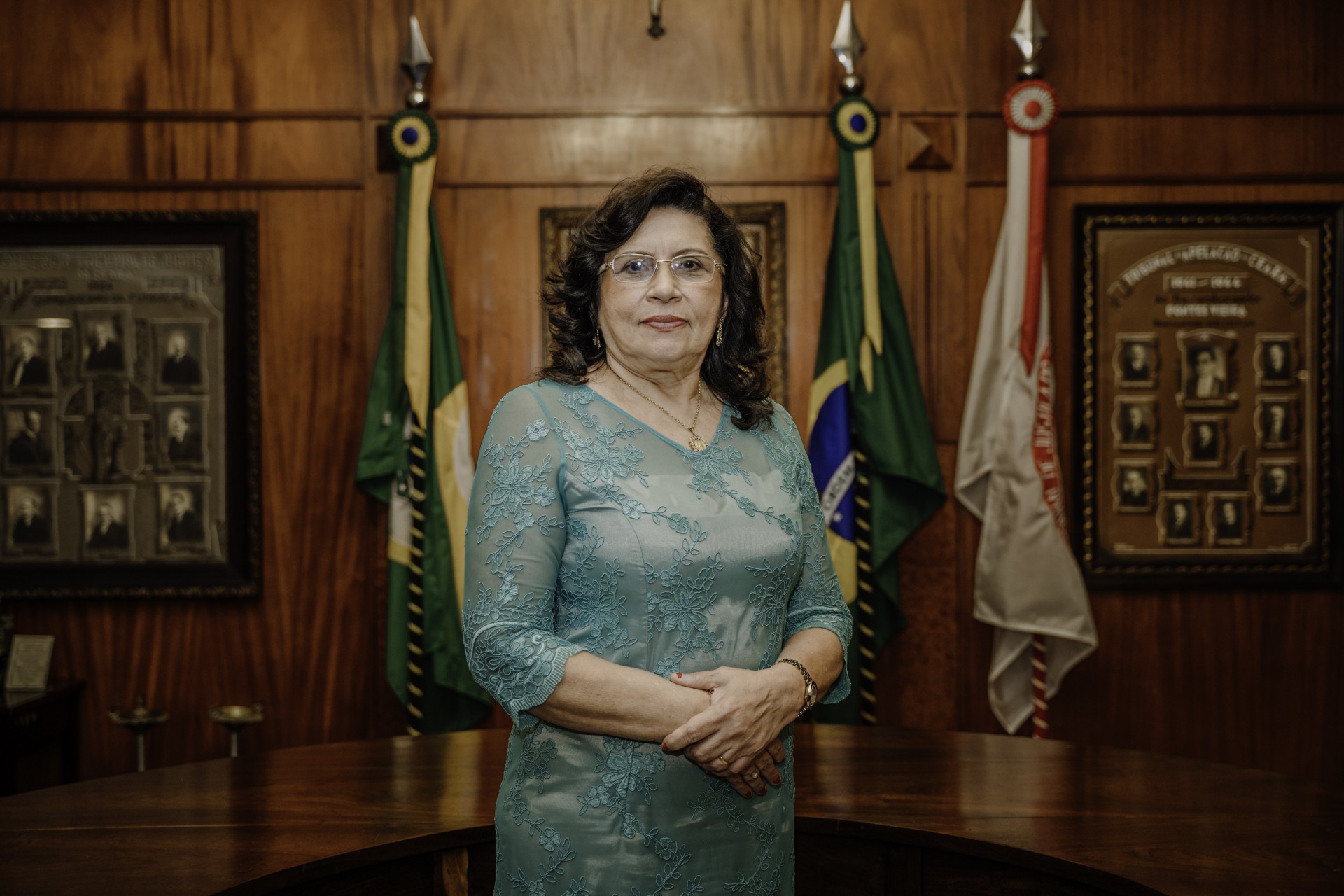 ￼DESEMBARGADORA Nailde Pinheiro é a terceira mulher a comandar o Judiciário cearense (Foto: JÚLIO CAESAR)