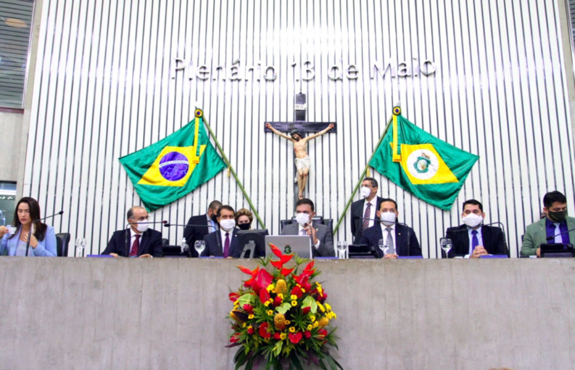 Posse da Mesa Diretora da Assembleia Legislativa do Ceará para o biênio 2021-2022