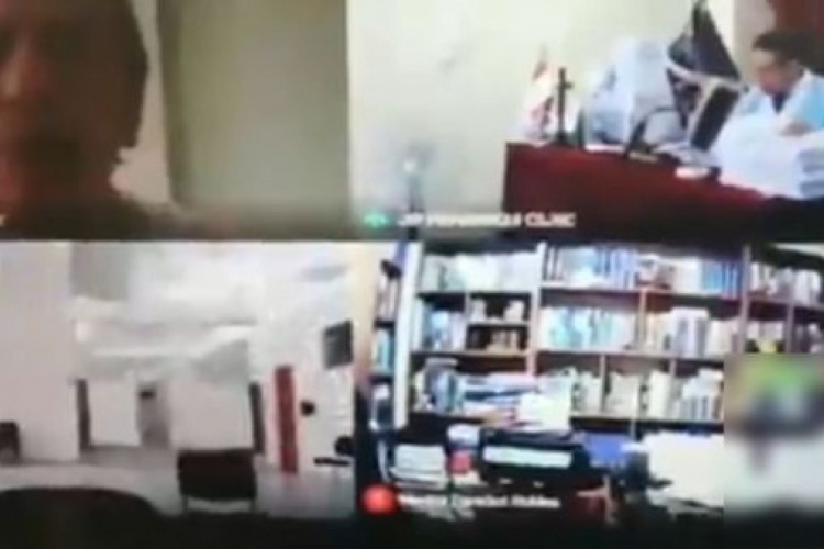 O advogado praticou atividades sexuais no meio de uma audiência virtual 