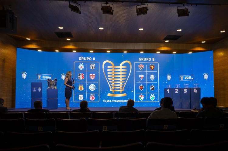 Copa do Nordeste terá oito rodadas na primeira fase, com oito times avançando às quartas de final