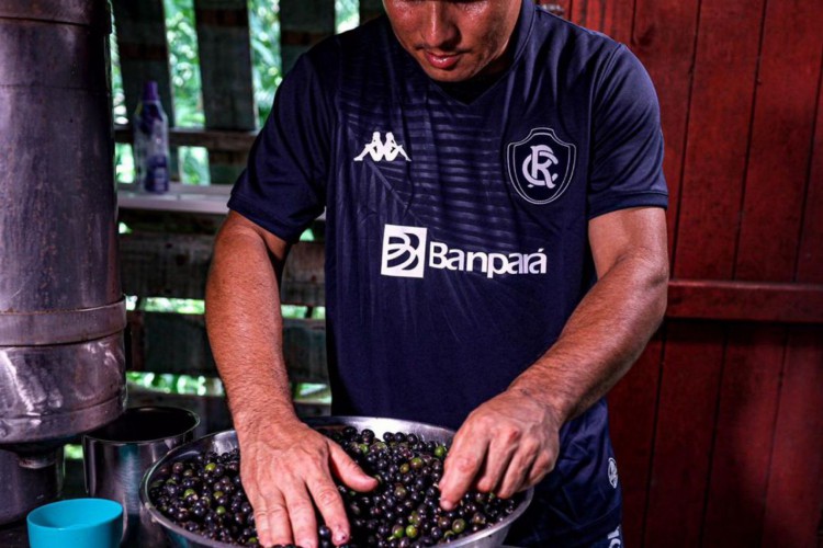 Açaí e Amazônia Azul inspiram nova camisa de aniversariante Remo