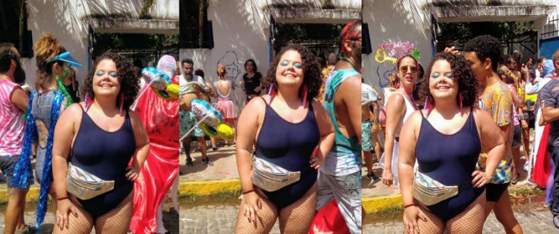 Apaixonada pelo Carnaval, Mariana Bessa, 21, folia pelos mais diversos lugares da Cidade. Em 2021, vive imensa saudade da festa