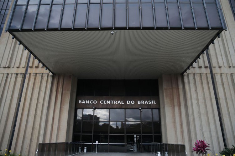 Edifício-sede do Banco Central no Setor Bancário Norte, em lote doado pela Prefeitura de Brasília, em outubro de 1967