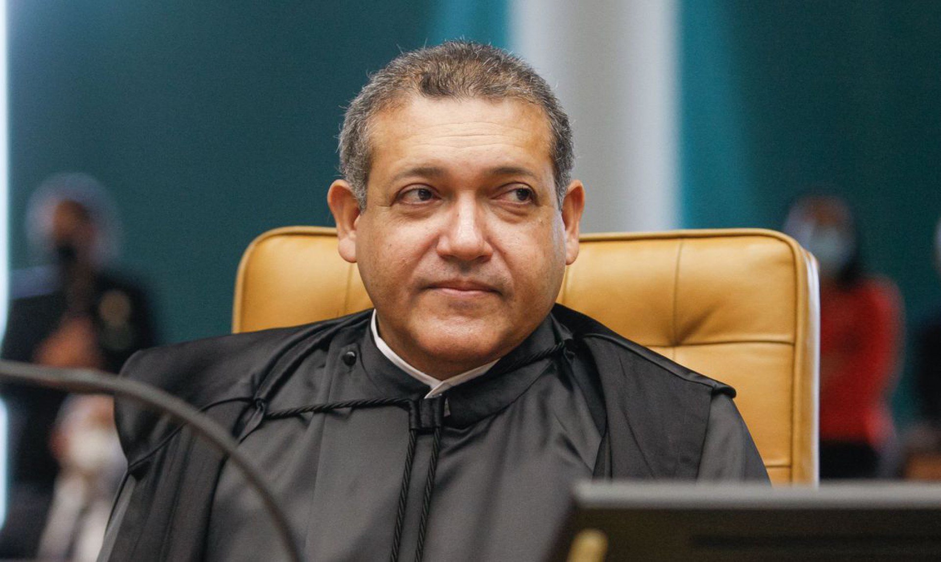 ￼ Ministro Nunes Marques, do STF, gerou embates pelo País ao autorizar reabertura de igrejas (Foto: Fellipe Sampaio/SCO/STF)