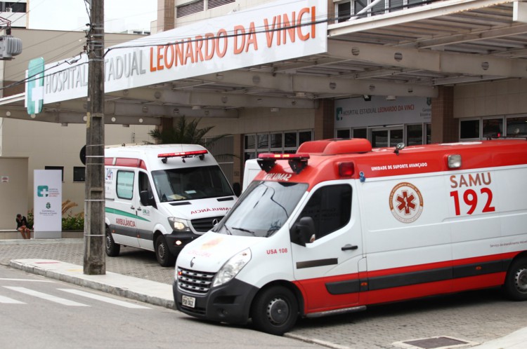 Hospital Estadual Leonardo da Vinci (HELV) foi adquirido pelo Estado para atender pacientes de Covid-19(Foto: FABIO LIMA)