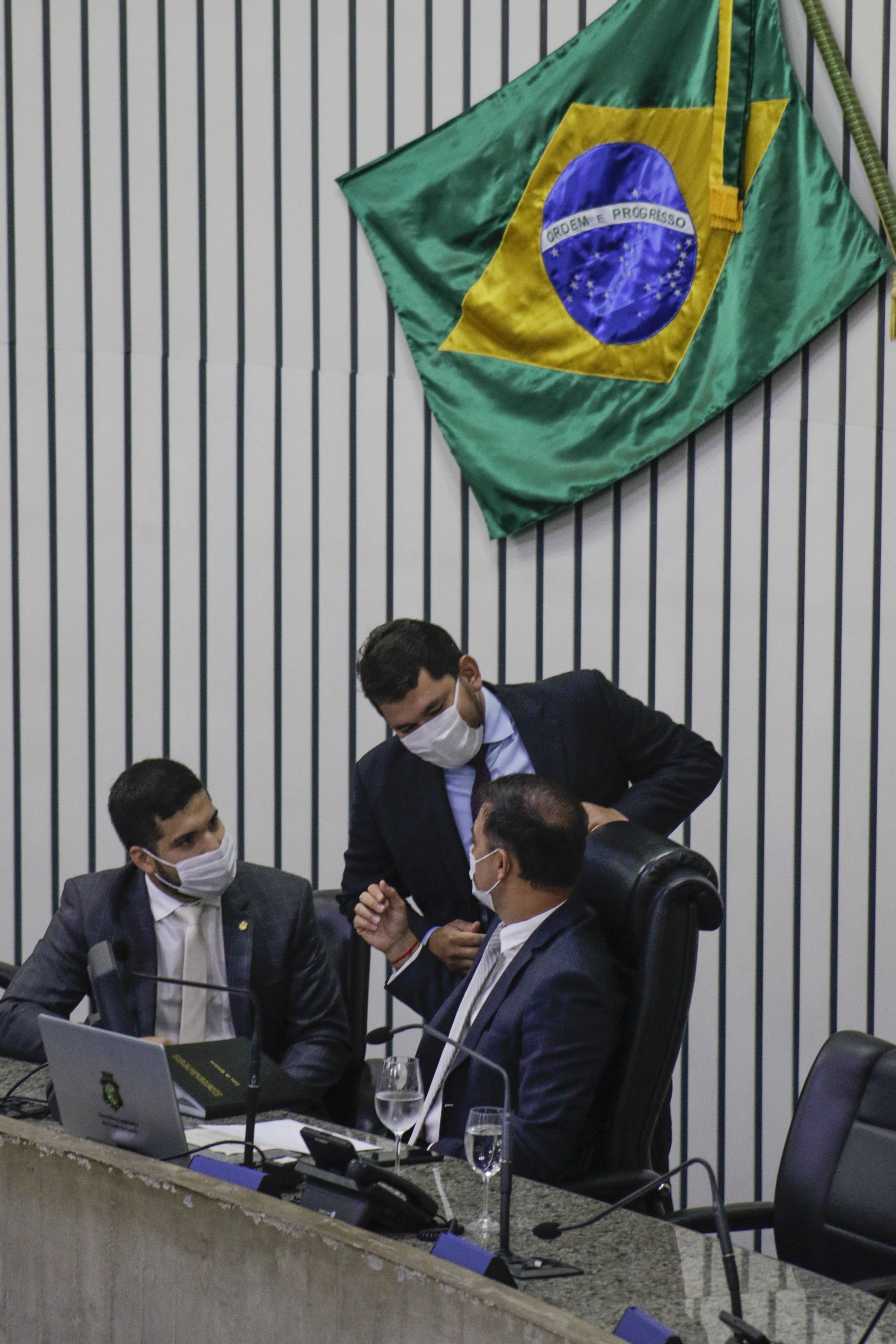 FORTALEZA, CE, BRASIL, 18.02.2021: Sessão presencial na Assembleia Legislativa do Ceará (Foto: Thais Mesquita/OPOVO) (Foto: Thais Mesquita)