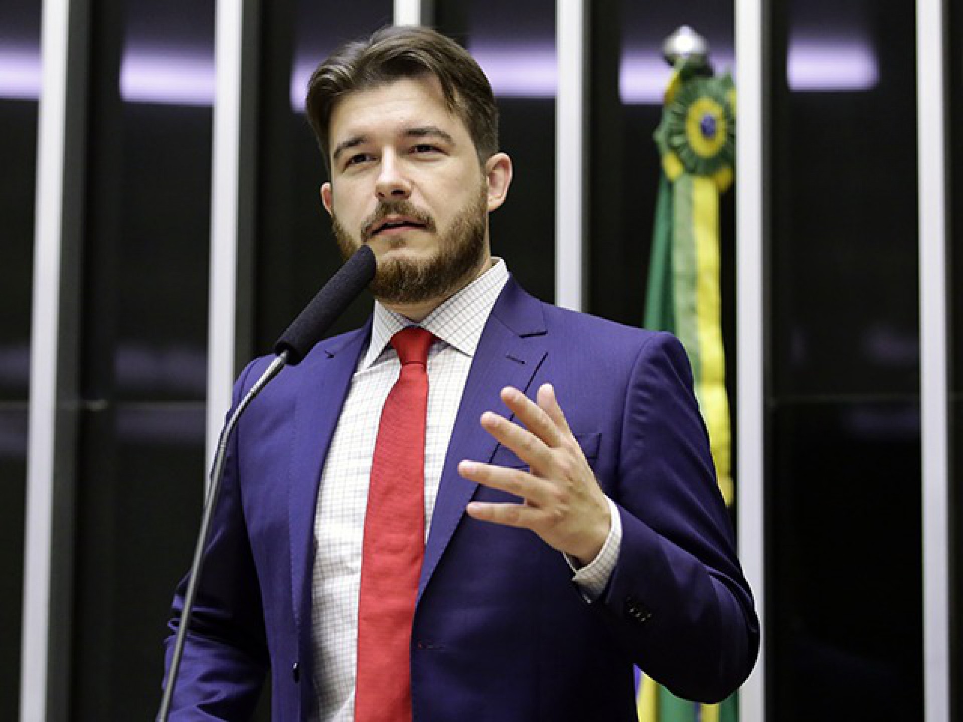 ￼Deputado federal Pedro Bezerra (PTB-CE) (Foto: Reprodução/Câmara dos Deputados)