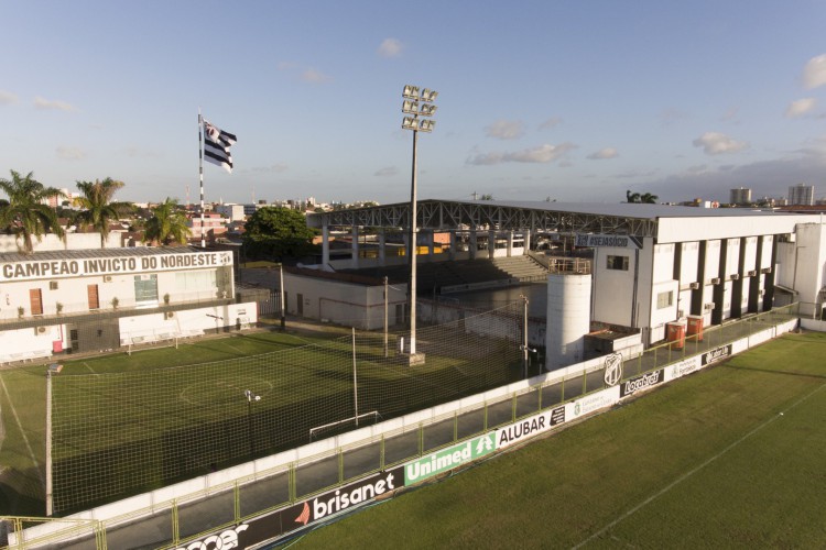Estádio Carlos de Alencar Pinto, sede do Ceará Sporting Club, em Porangabuçu