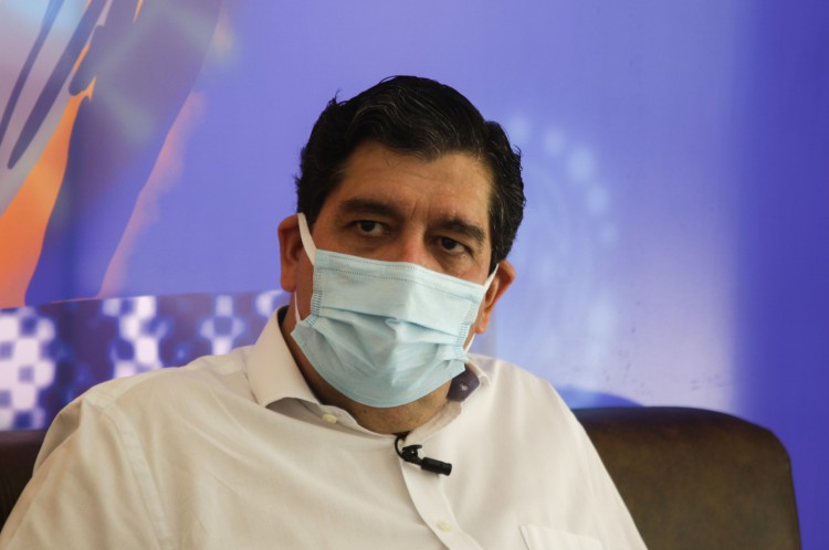 Carlos Alberto Rodrigues, o Dr. Cabeto, secretário estadual da Saúde 