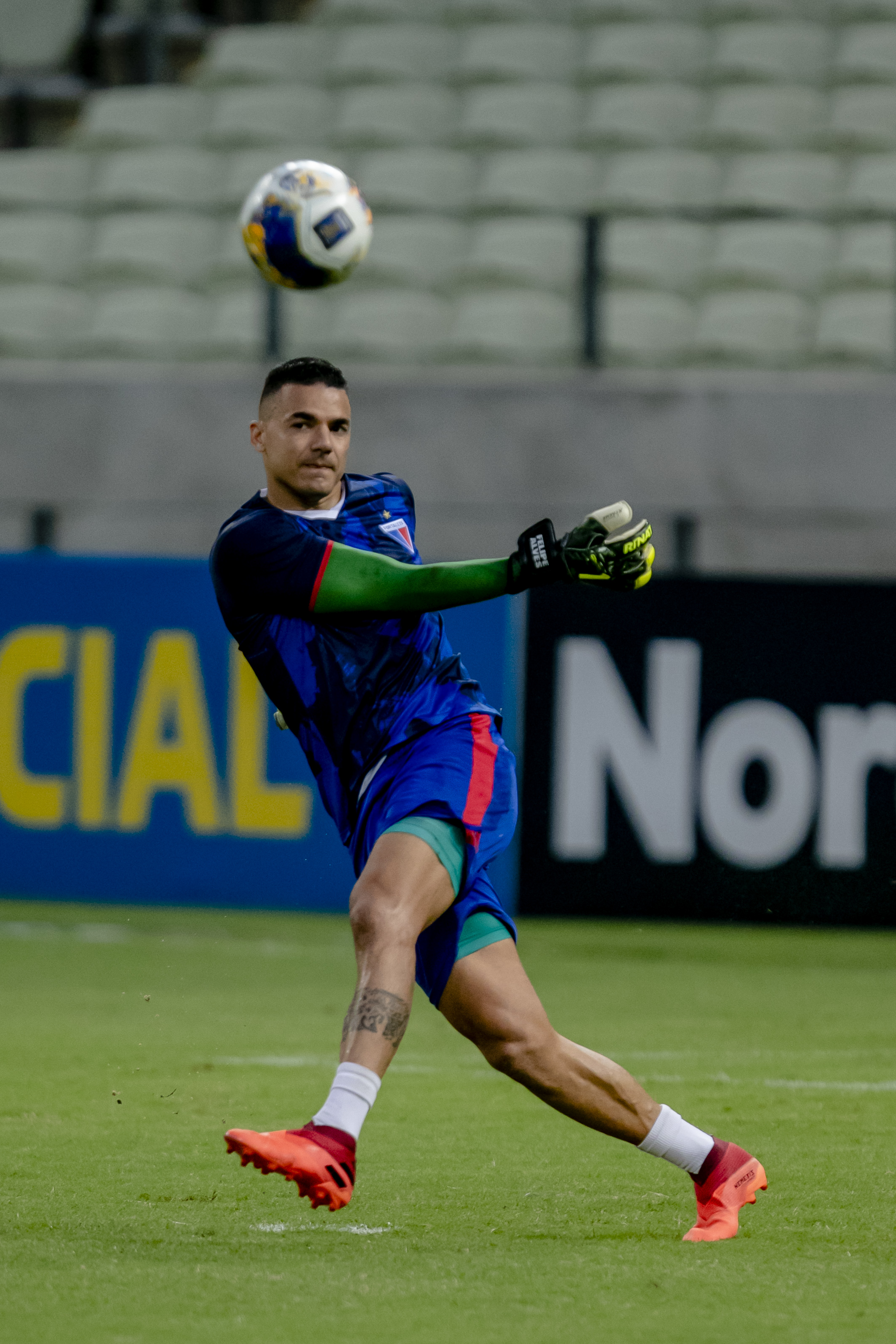 Felipe Alves e os demais titulares do Fortaleza devem ir a campo contra o Caucaia (Foto: Aurelio Alves)