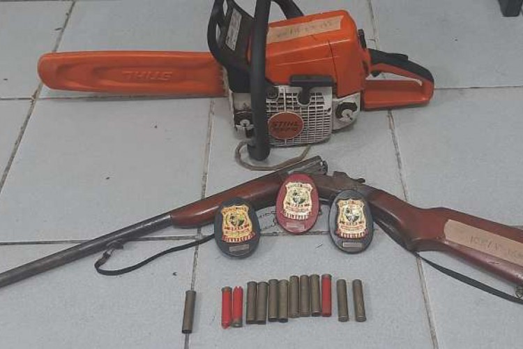  Itens apreendidos pela equipe da PCCE