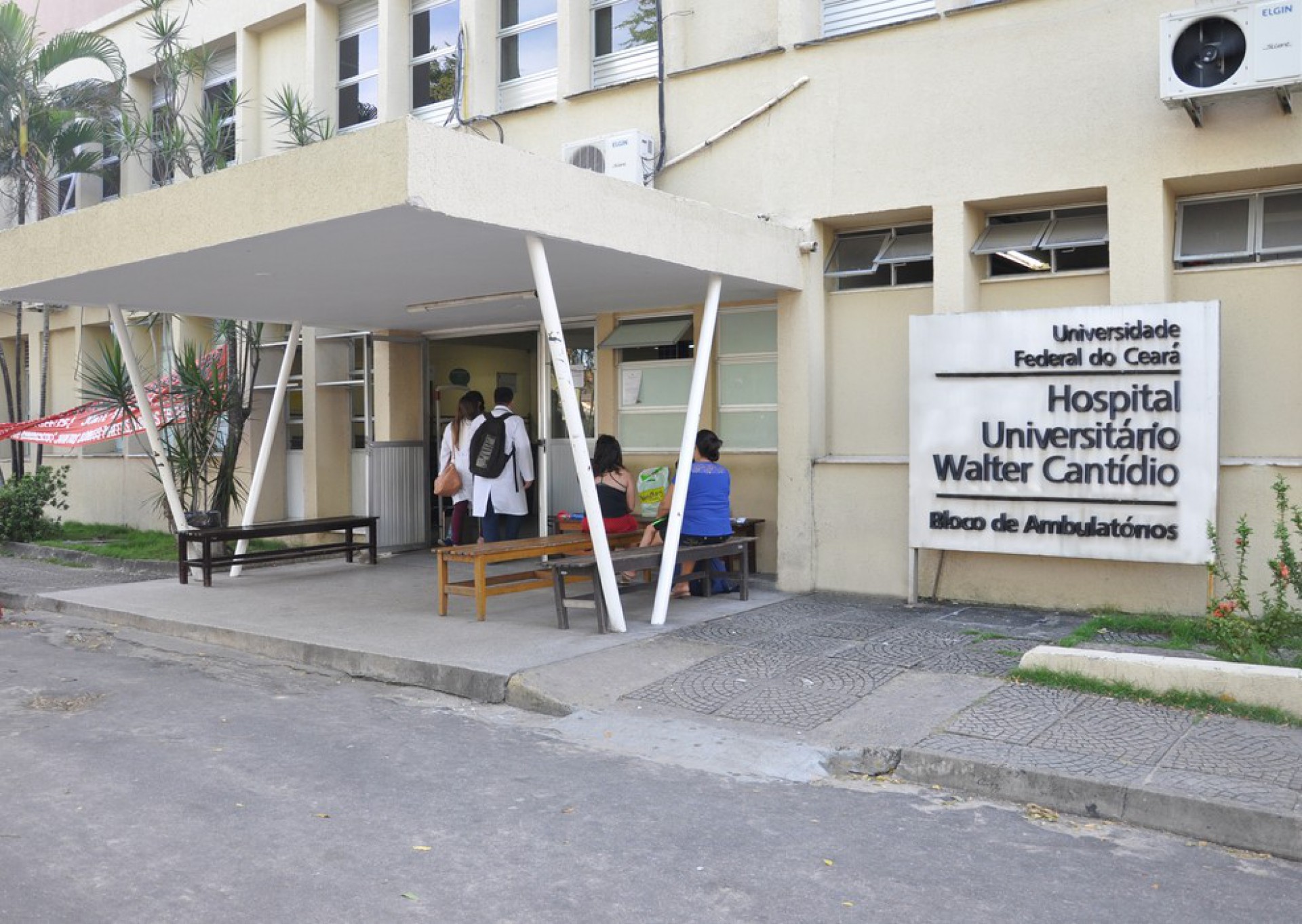 Hospital Universitário Walter Cantídio no Ceará (Foto: Divulgação)