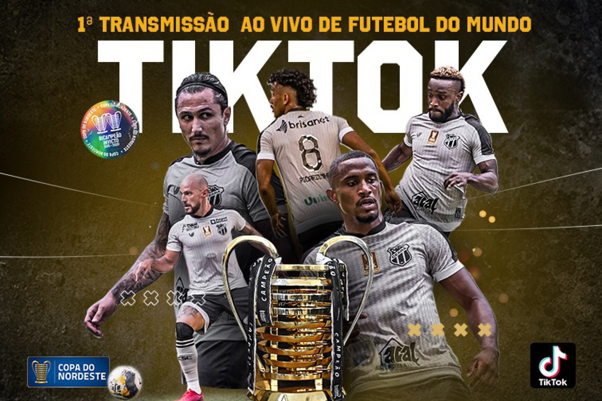 As transmissões de futebol no TikTok e o pioneirismo do Nordeste