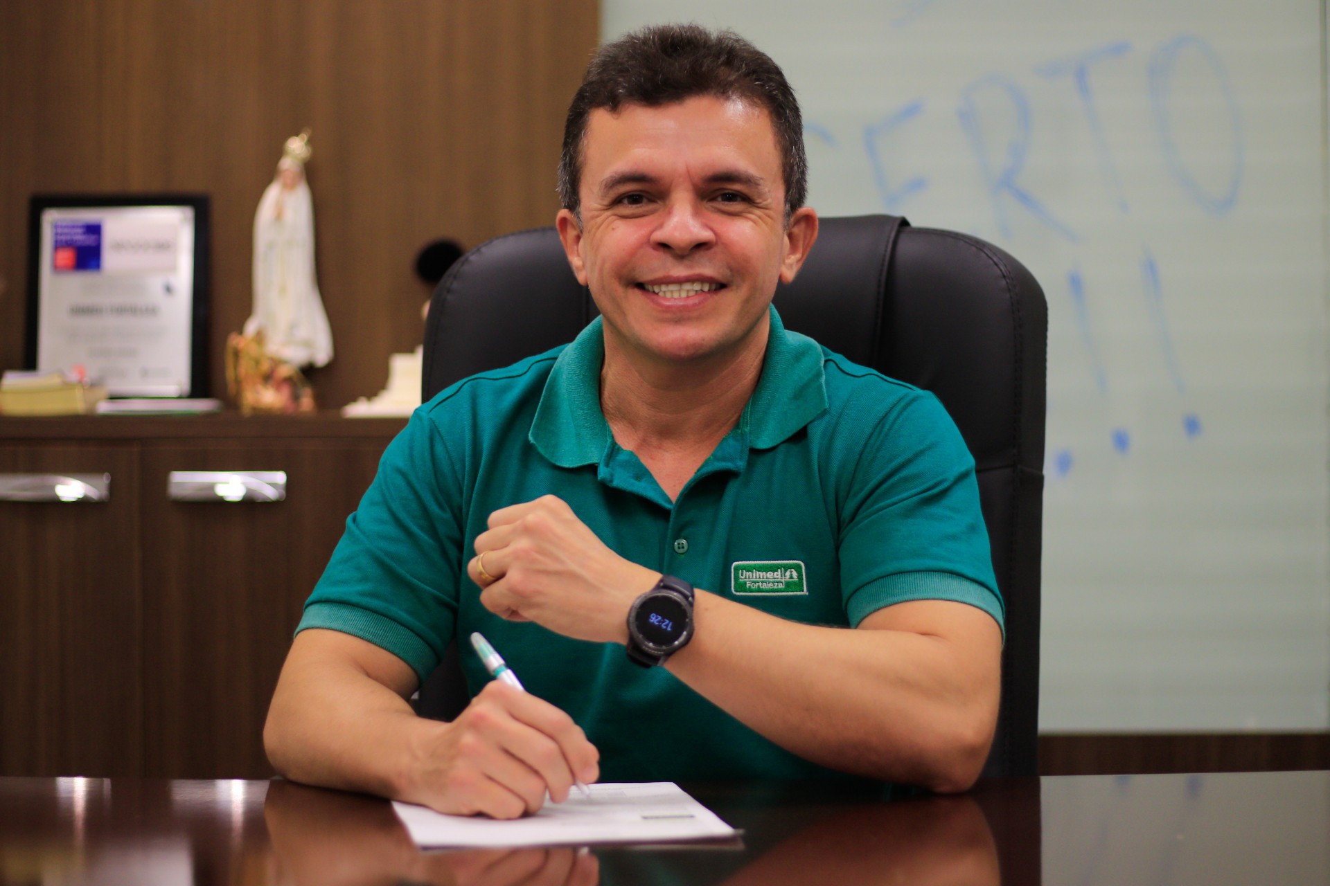 (Foto: BARBARA MOIRA)Elias Leite, presidente da Unimed Fortaleza