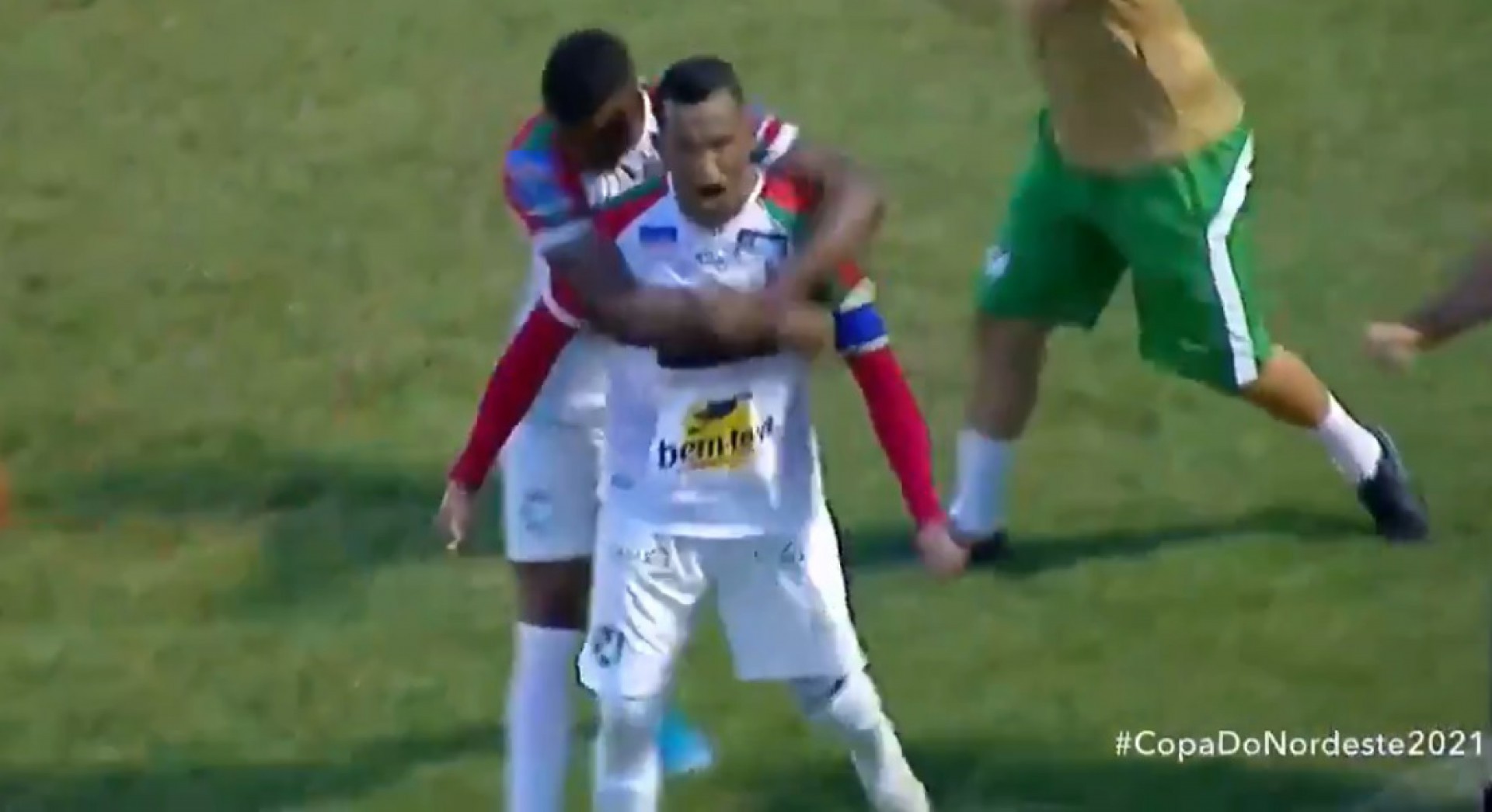 Ciel já marcou três gols em duas partidas disputadas pelo Salgueiro-PE (Foto: Reprodução/Twitter)