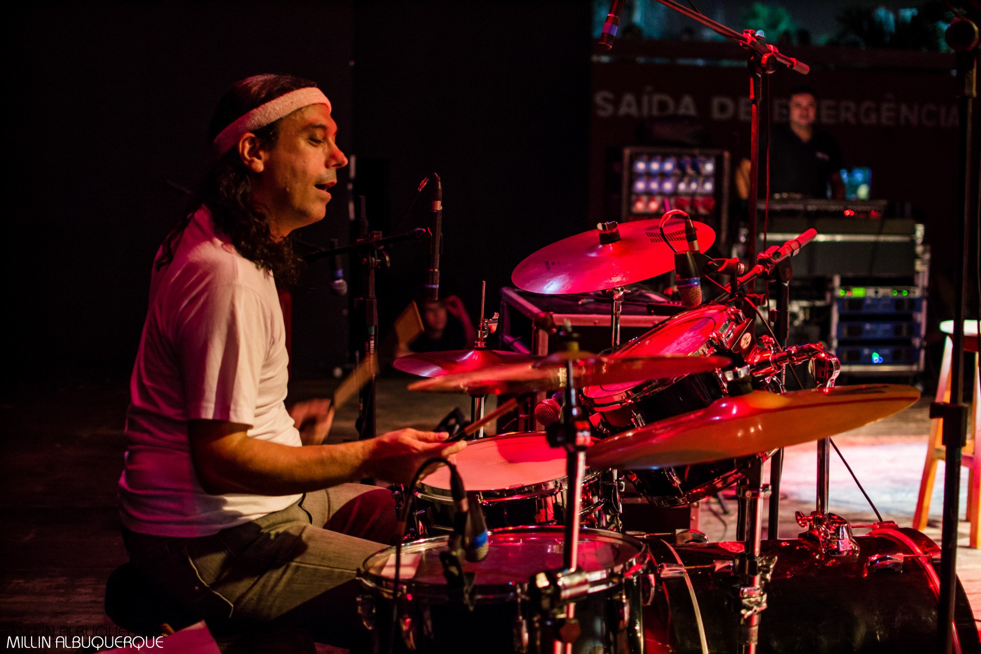 Carlinhos Perdigão atuou como produtor cultural e baterista (Foto: Divulgação/Millin Albuquerque)