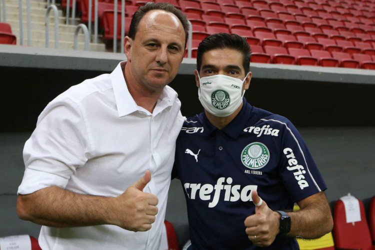 Rogério Ceni e Abel Ferreira conquistaram os títulos mais importantes na última temporada