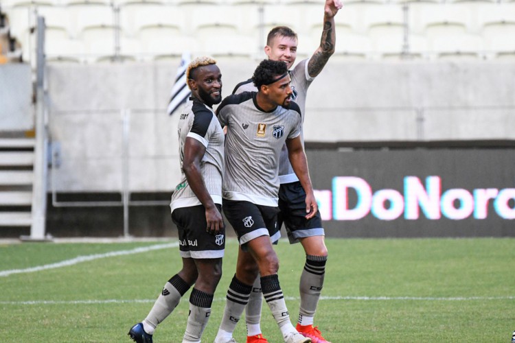 Gabriel Dias precisou de três jogos pelo Ceará para igualar a média de gols que tinha no rival Fortaleza