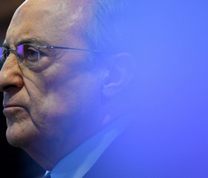 O presidente do Real Madrid, Florentino Perez, é o mandatário inicial da "Superliga"