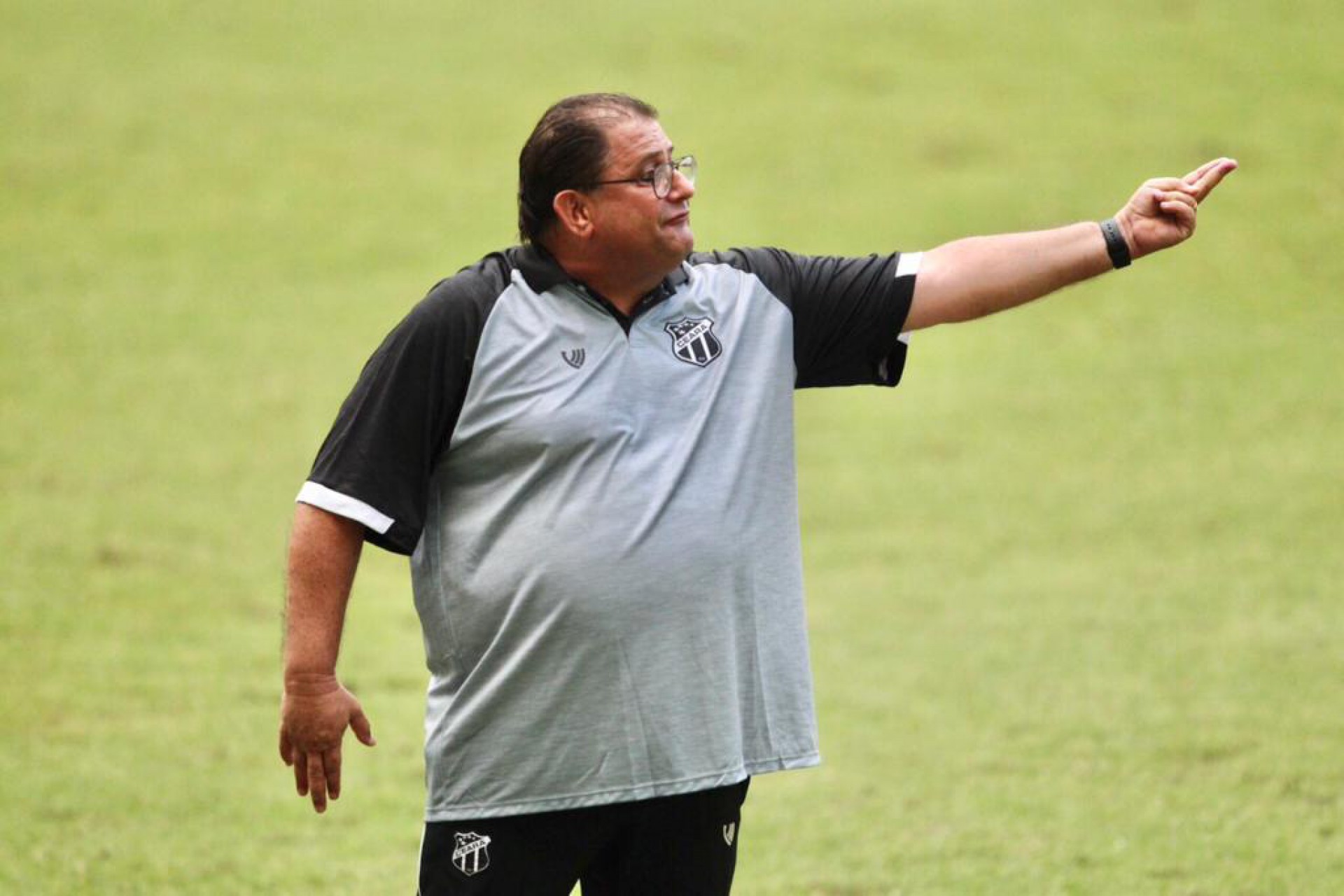 Técnico Guto Ferreira falou sobre a queda de intensidade do Ceará após o 2 a 0 (Foto: Fábio Lima/O POVO)