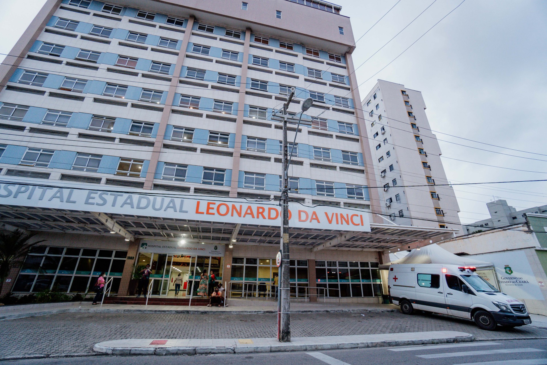 Sindisaúde aponta suposto caso de assédio por uma coordenadora de Enfermagem no Hospital Estadual Leonardo da Vinci (HELV), em Fortaleza (Foto: JÚLIO CAESAR)