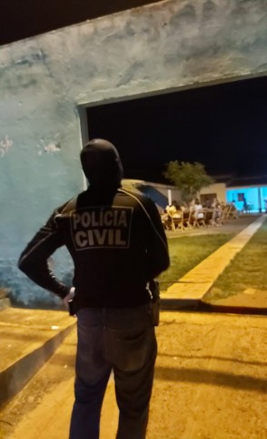 Polícia Civil dispersa aglomeração registrada na sexta-feira, 23 de abril de 2021, em uma casa em Barbalha