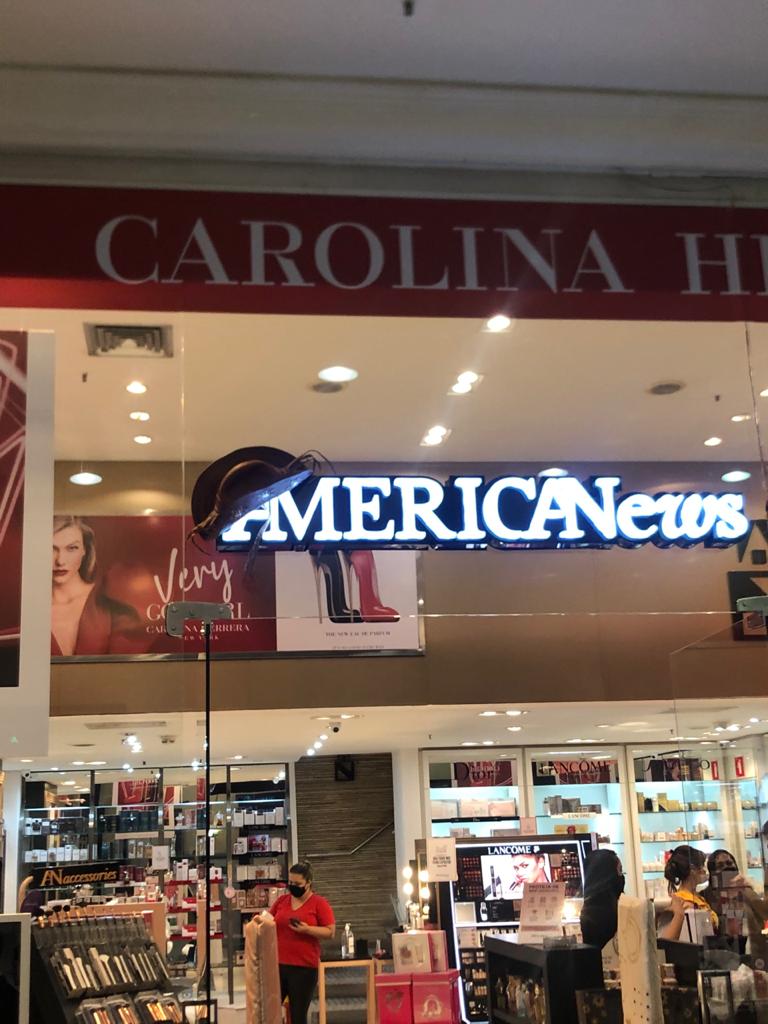 Loja da American News no shopping Del Paseo, em Fortaleza