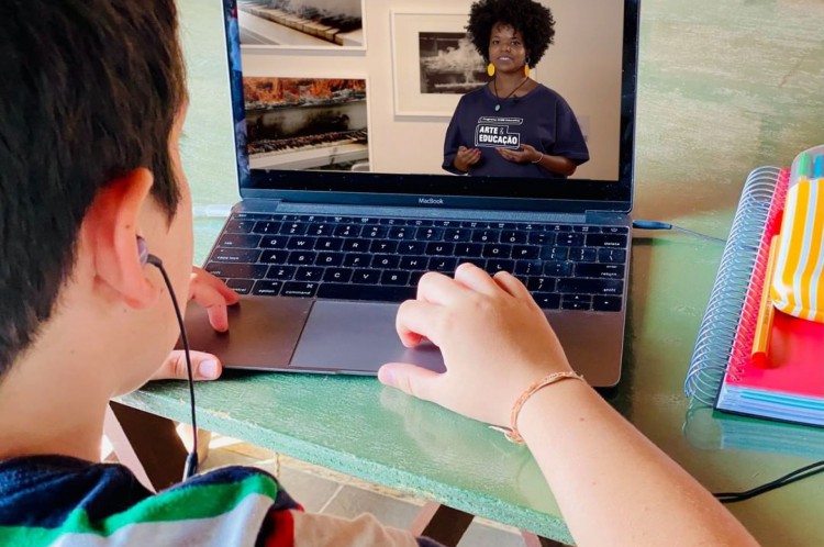 A recomendação das atividades virtuais do CCBB-Rio é para crianças a partir dos 5 anos e adultos