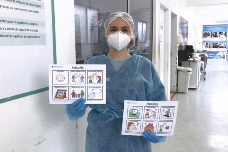 Psic&oacute;loga Fernanda Sousa teve a ideia de implementar ferramenta no Hospital e Maternidade Jos&eacute; Martiniano de Alencar