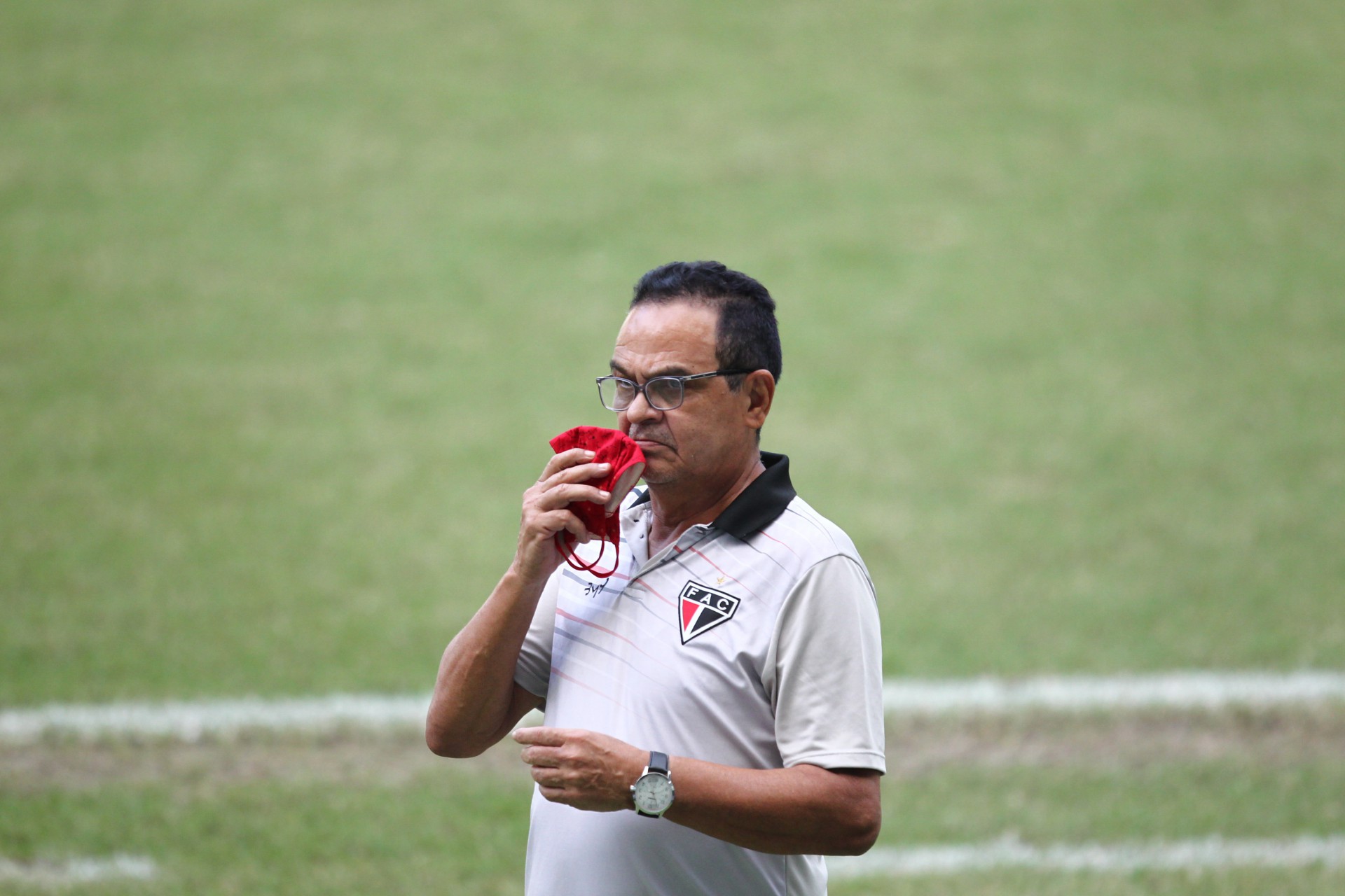 FRANCISCO Diá é o comandante do Ferrão na Série C do Brasileirão (Foto: FABIO LIMA)