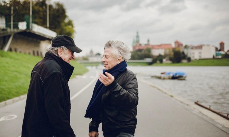 O fotógrafo Ryszard Horowits e Roman Polanski em cena do documentário