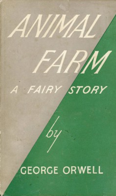 Primeira edição de 'Animal Farm', de George Orwell