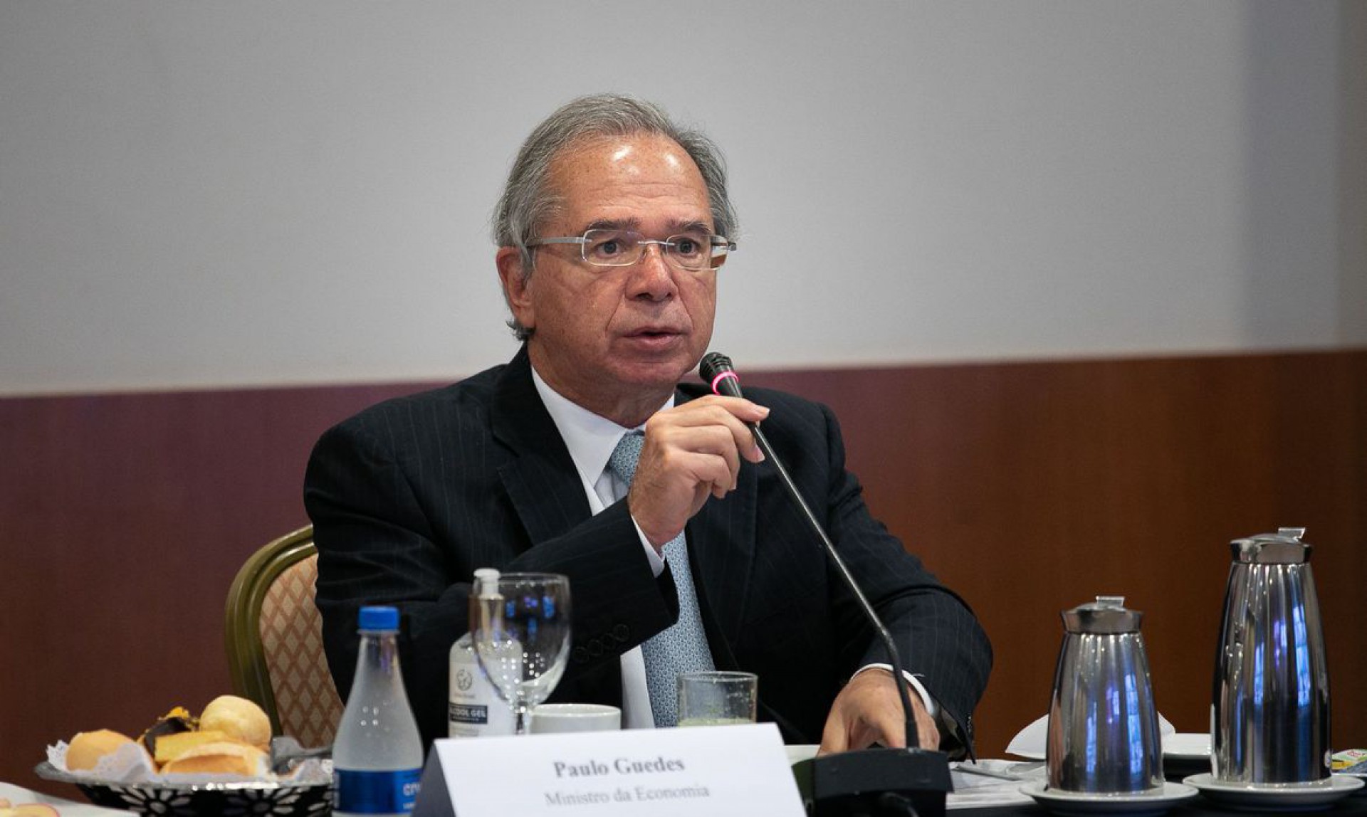 Ministro da Economia Paulo Guedes negou que governo fará 'populismo fiscal' em 2022 (Foto: Washington Costa)