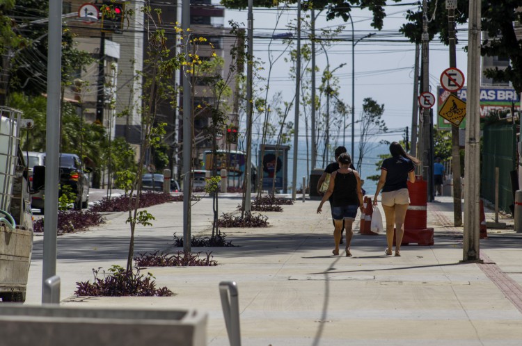 Obra na avenida Desembargador Moreira converge com a nova Beira Mar