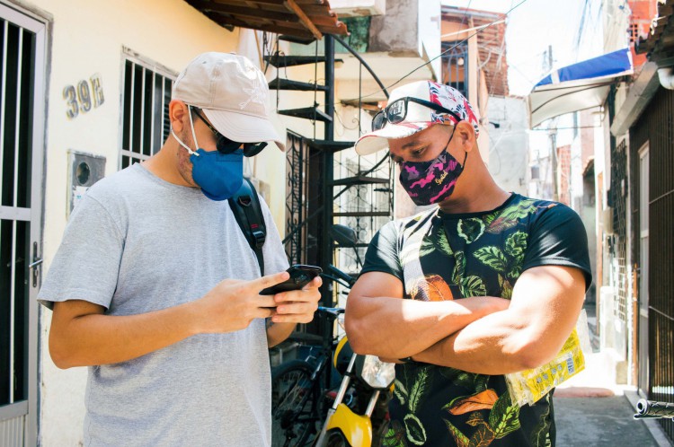 Ednardo Souza foi um dos moradores do Mucuripe atendido pelo "Cadastra Eu", neste sábado, 19, em ação itinerante 