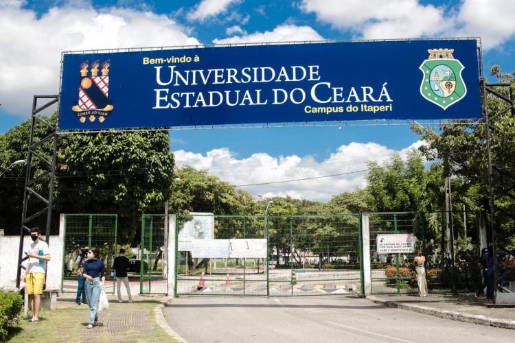 Campus do Itaperi da Universidade Estadual do Ceará, em Fortaleza(foto: Fernanda Barros)
