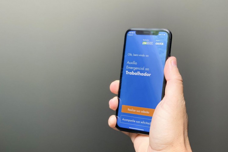 Aplicativo Aux&iacute;lio Emergencial ao Trabalhador (Foto: Leonardo S&aacute;/Ag&ecirc;ncia Senado)